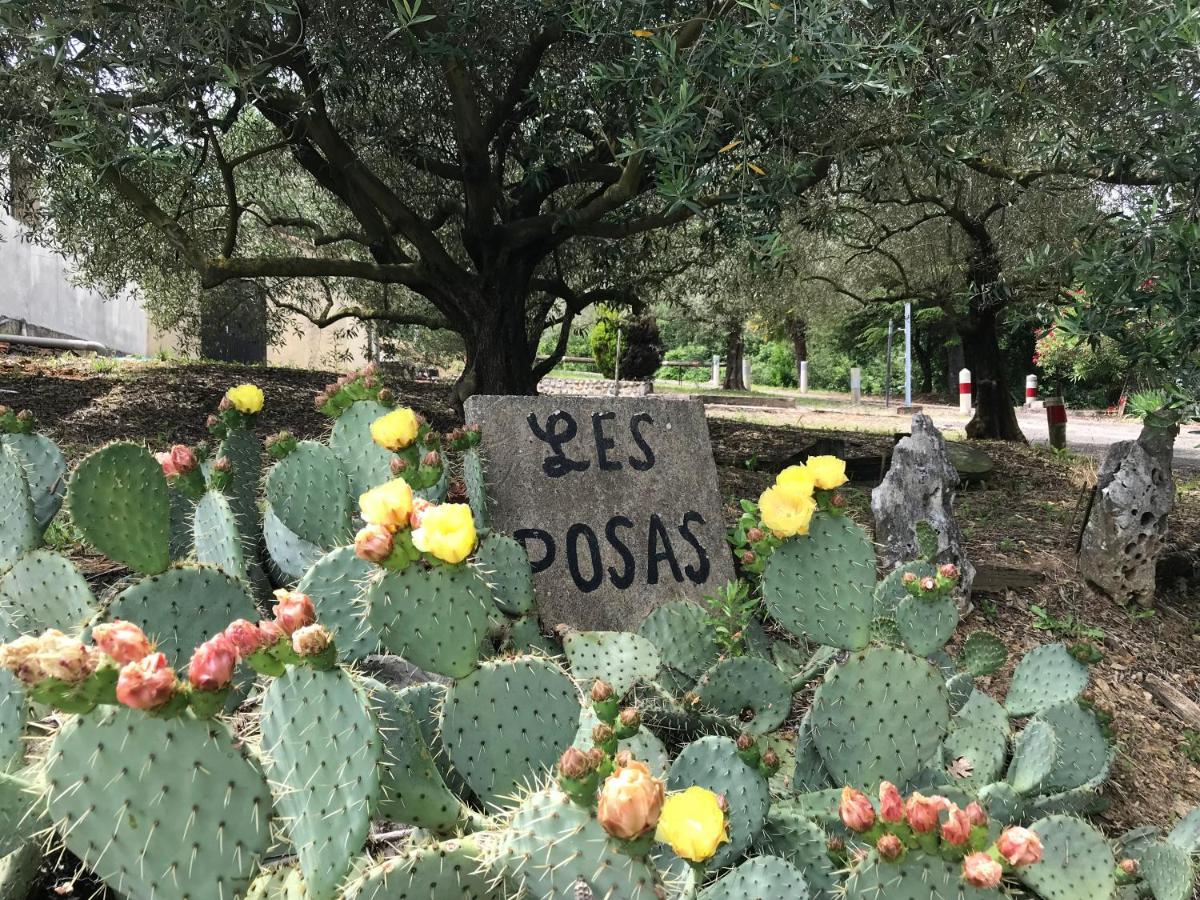 Hebergements Des Posas Sampzon Bagian luar foto